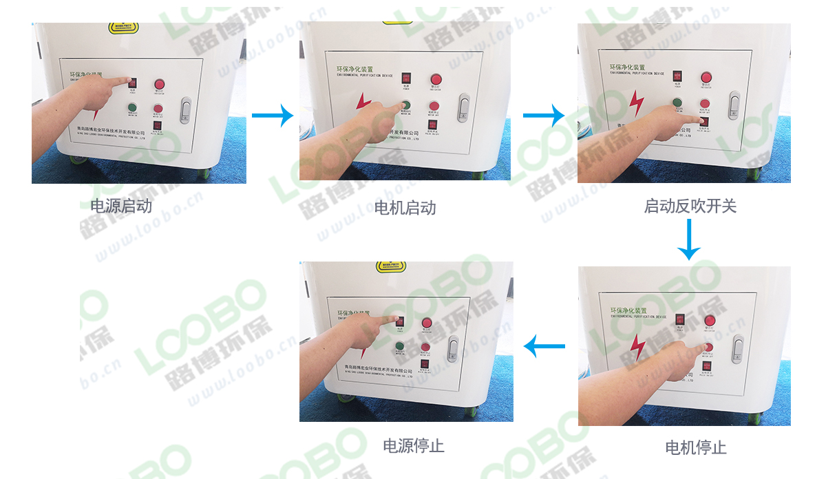 焊煙凈化器使用說明